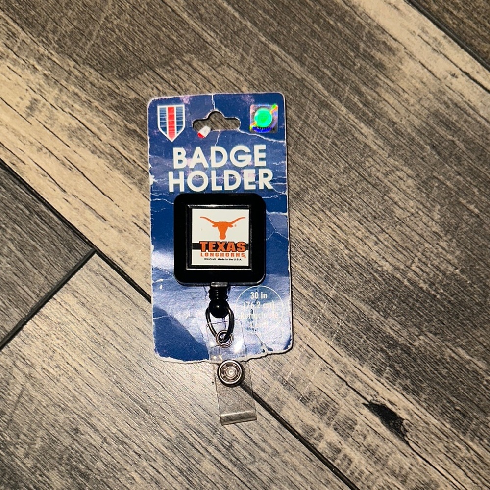 Texas Longhorns Badge Holder